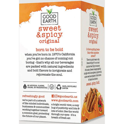 Sweet & Spicy Original Flavored Herbal & Black Tea