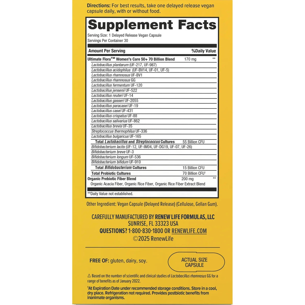 Women's 50+ Ultimate Flora Probiotic