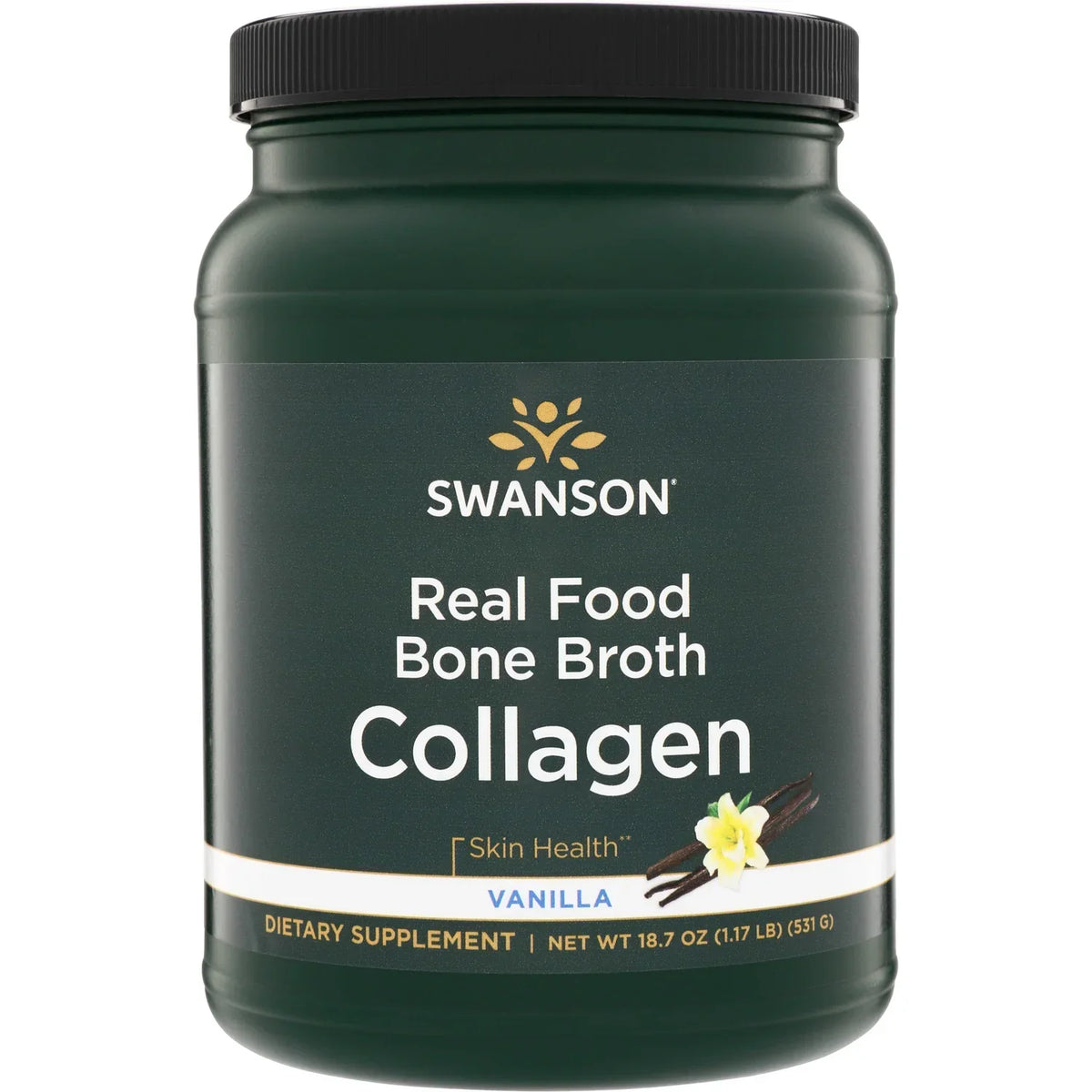 Real Food Bone Broth Collagen - Vanilla