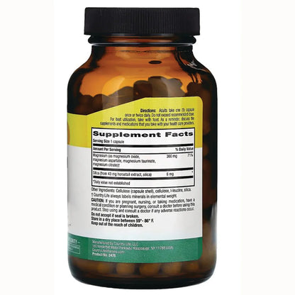 Target-Mins Magnesium Caps with Silica