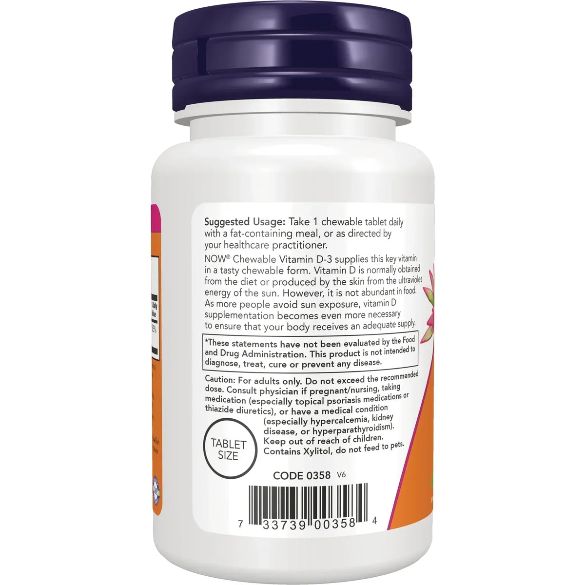 Chewable Vitamin D-3 - Mint